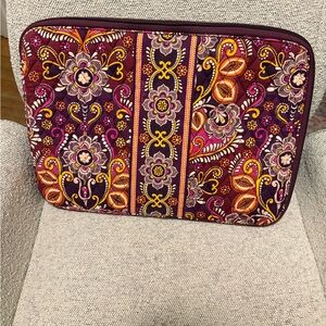 Vera Bradley Laptop case in safari sunset